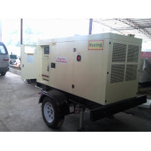 Trailer Soundproof Diesel Geneartor Generator de Perkins